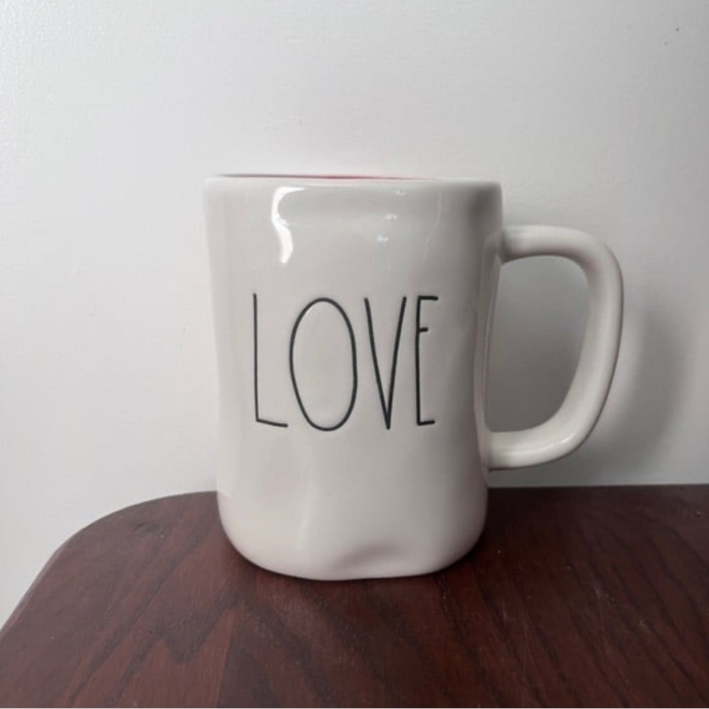 Rae Dunn Love You White Red Mug